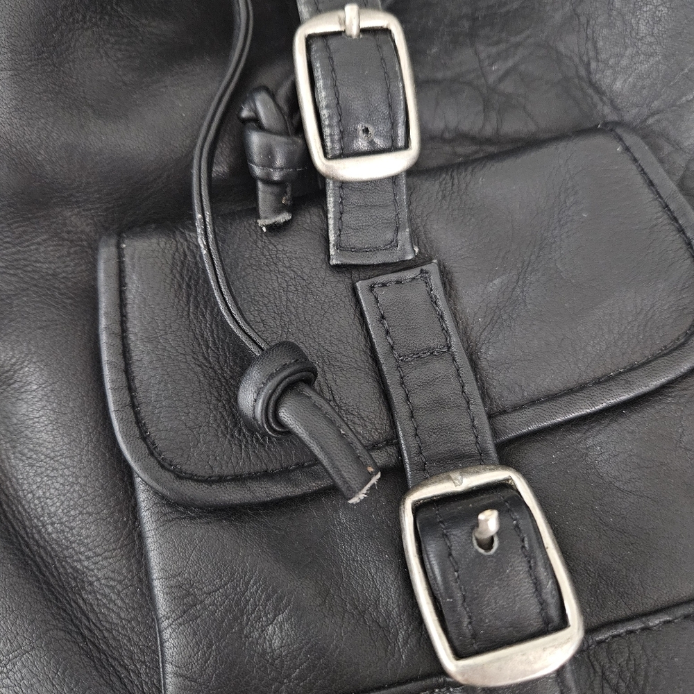 vintage leather grunge y2k goth whimsigoth indie urban retro mini backpack bag - Picture 3 of 7